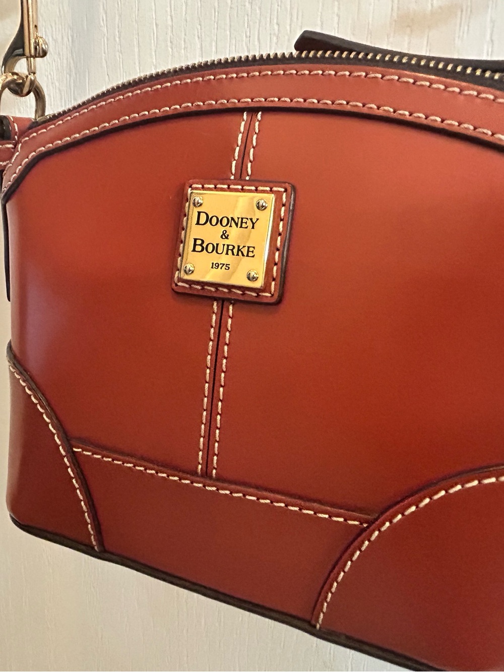 DOONEY & BOURKE Leather Mini Domed Crossbody - Picture 4 of 8
